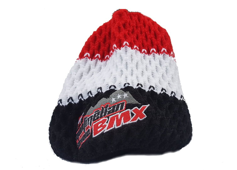 Bonnet tricoté avec Logo de vélo Bmx, accessoire de sport, à la
